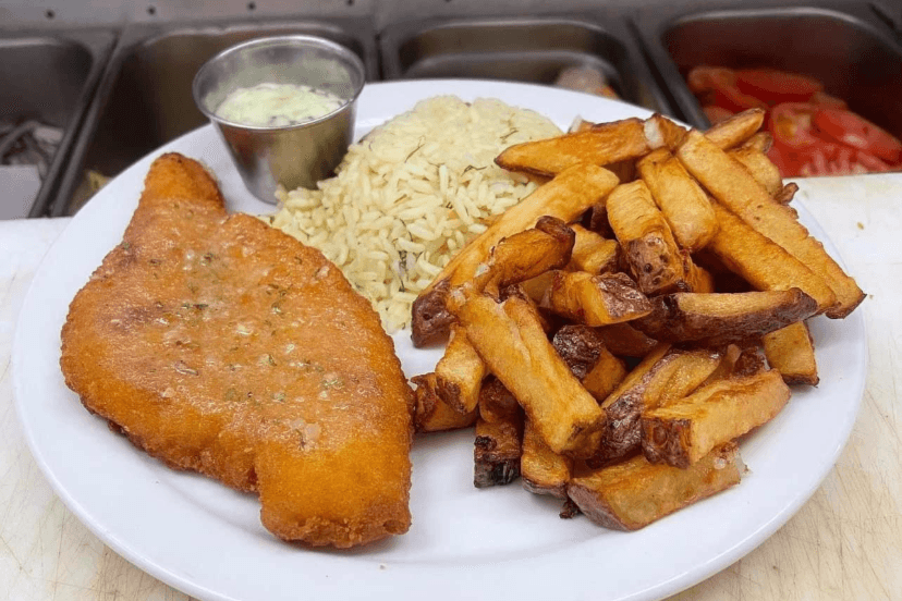 Filet de Sole Pané / Breaded Sole Fillet