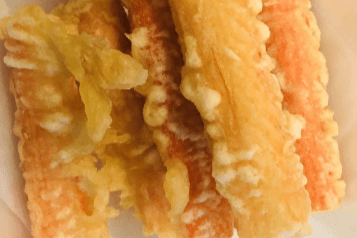 F2. Tempura Crab Meat (6 pcs)
