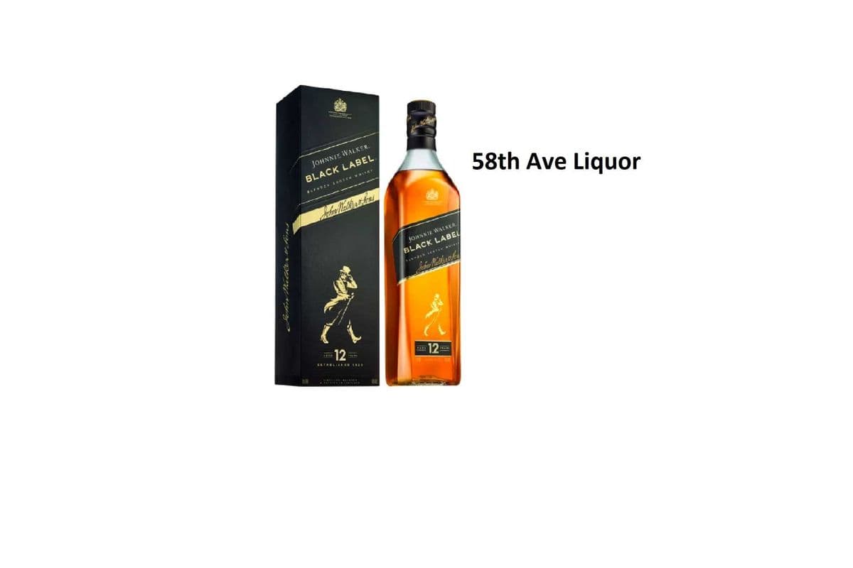 JOHNNIE WALKER BLACK LABEL 750ML (1 x 750ML )