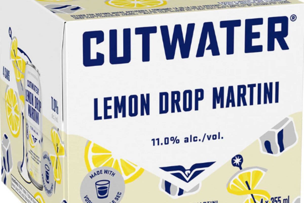 Cutwater Lemon Drop Martini (4 x 355ml)
