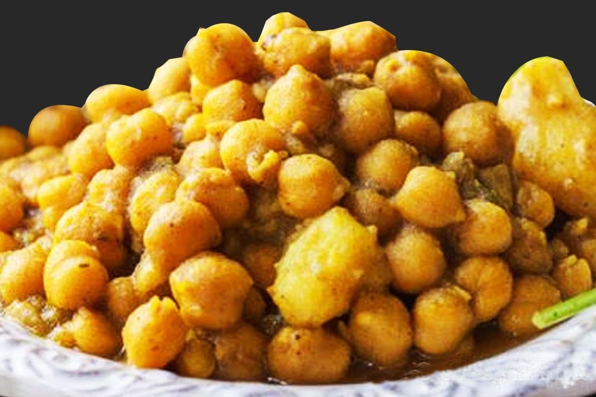 Chana & Potatoes with rice
