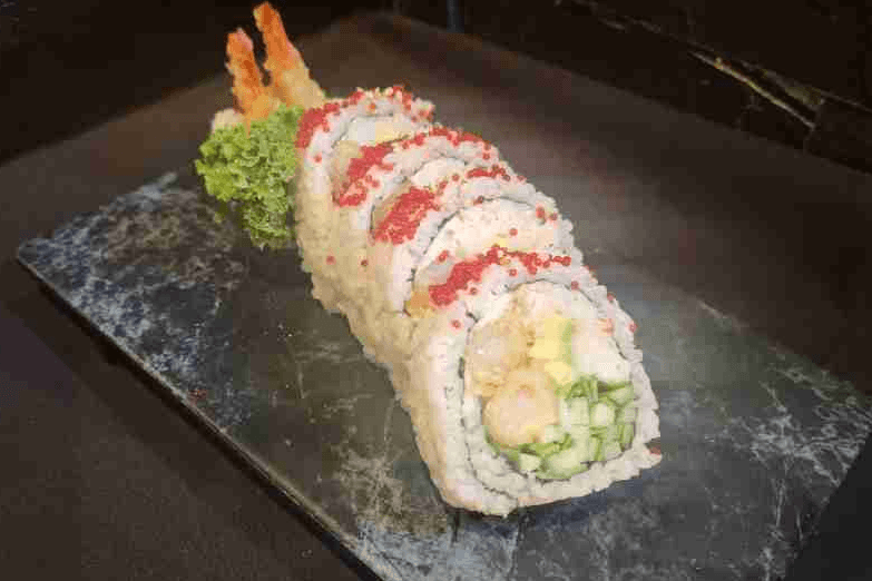 Real crab Dynamite Roll