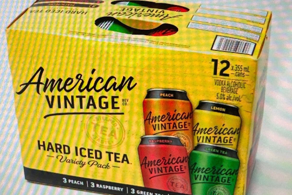 American Vintege Ice Tea Mix (12 x 355 ml Cans)