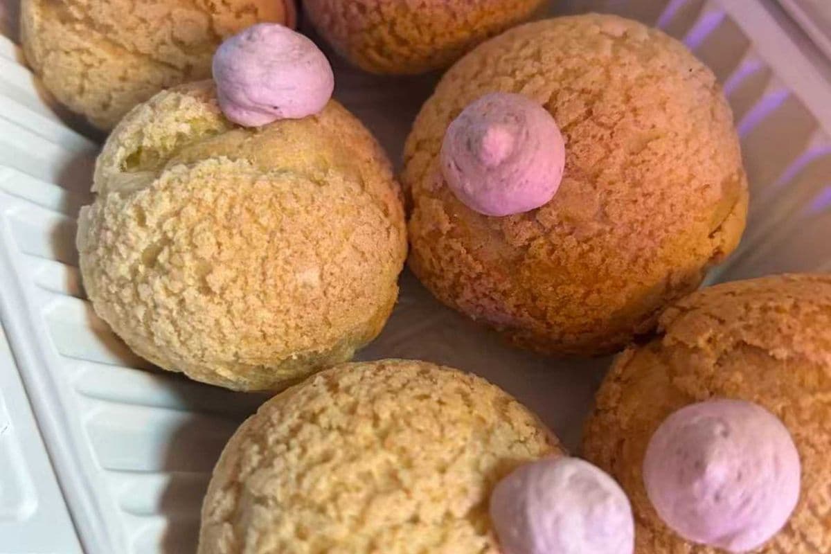 Yam Puff (6pcs) 紫薯泡芙