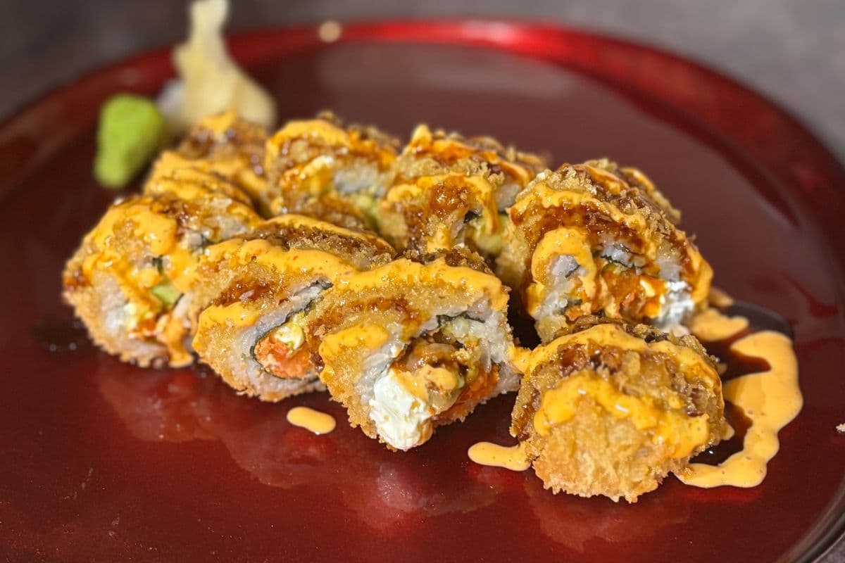 Tuna on Fire Roll - deep fried
