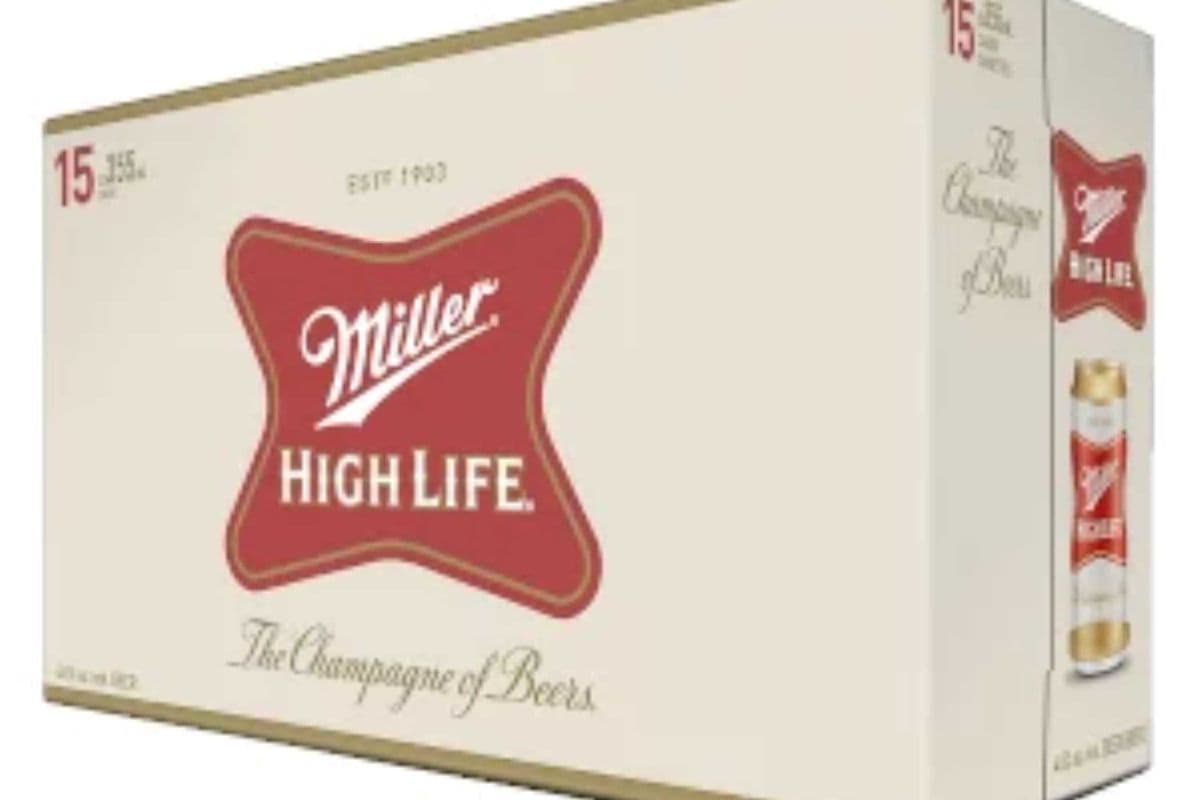 Miller High Life (15 Cans) (15 x 355ml)