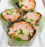 43. Maki de tartare aux crevettes épicées / Spicy Shrimp Tartare Maki