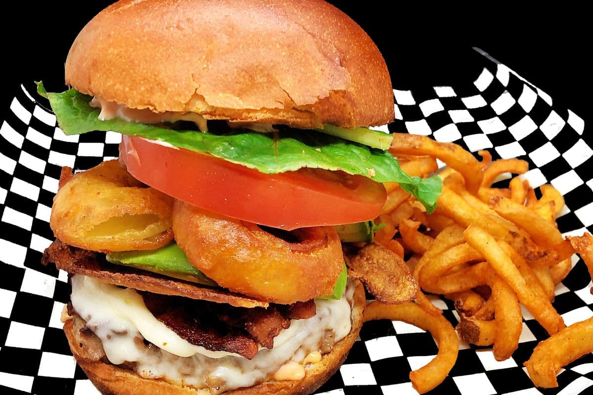 COBALT Burger (with vegetarian option)