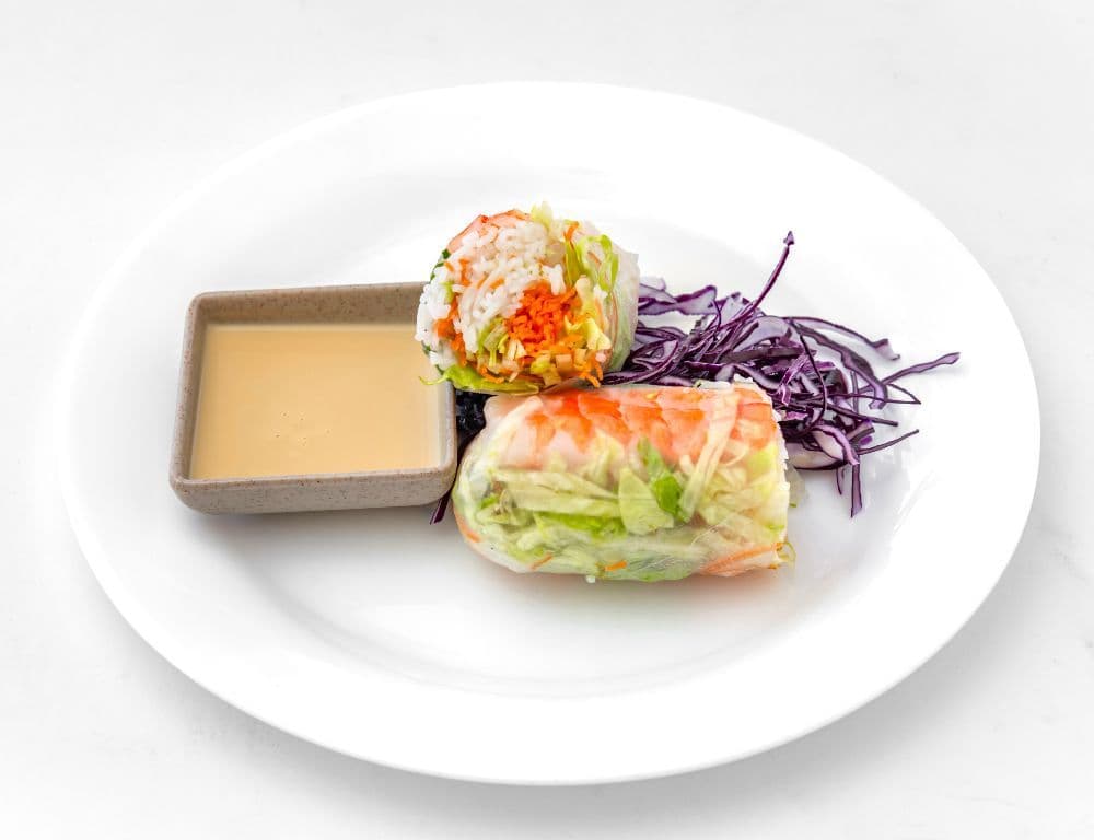 Rouleaux printemps aux crevettes