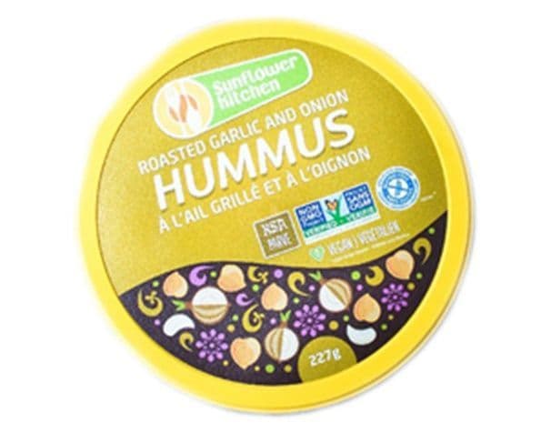 Sunflower Kitchen Roasted Garlic and Onion Hummus (Each 227 gm)