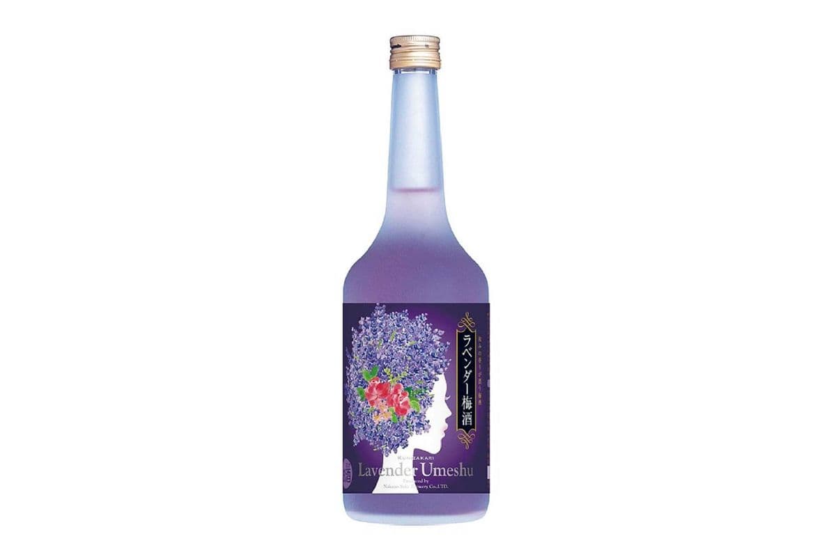 Nakano Lavender Umeshu (720 ml Bottle) (1 x 720 ml)