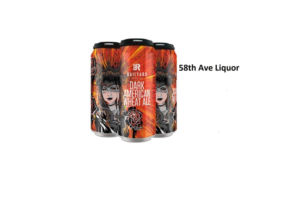 RAILYARD DARK AMERICAN WHEAT ALE 4 CANS (1 x 4x473ML)