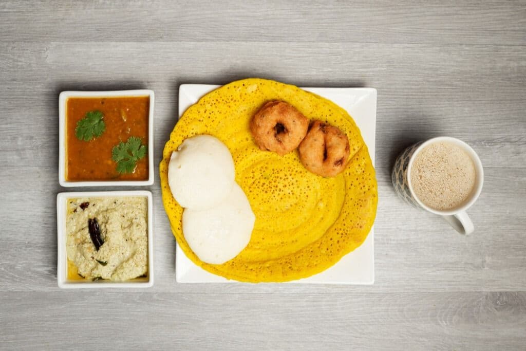 Dosa Breakfast Combo