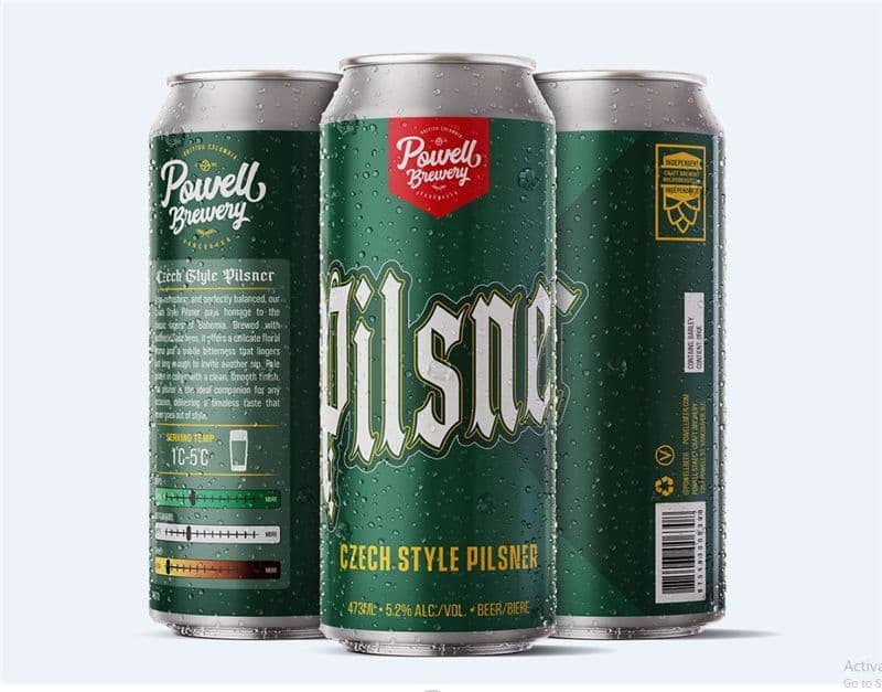 POWELL BREWERY PILSNER (4x473ML)