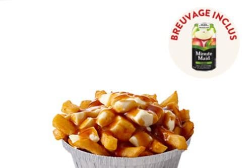 Bébé Poutine Douce Avec Breuvage (ENF)/ Sweet Baby Poutine With Beverage