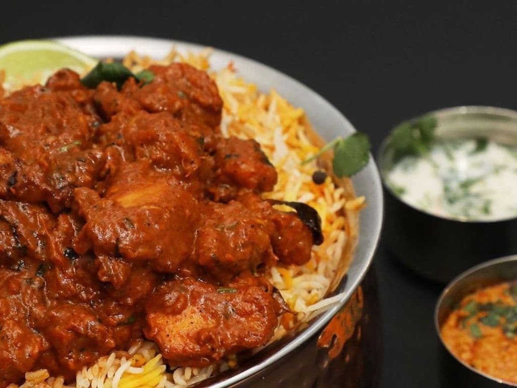 Chicken 65 Biryani / Poulet 65 Biryani