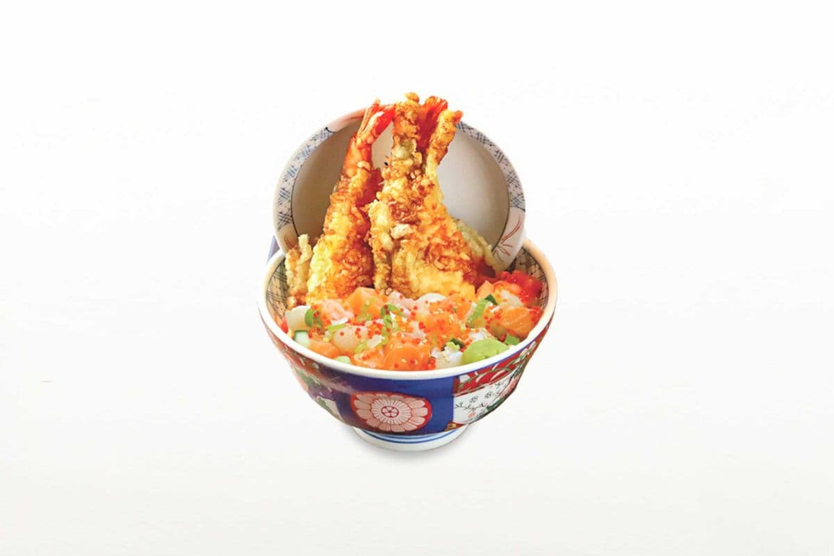 Sashimi Aimori Tendon
