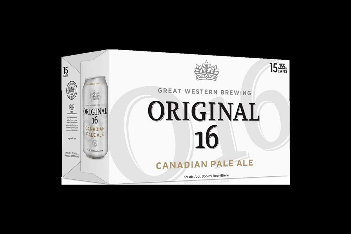 ORIGINAL 16 CANADIAN PALE ALE (15 x 355ML CANS) (15 x 355ML)