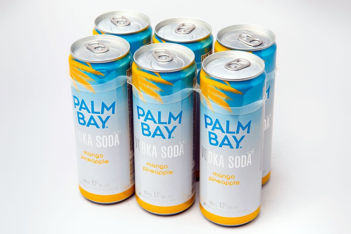 179. Palm Bay Vodka Soda Mango Pineapple (6 Pack)