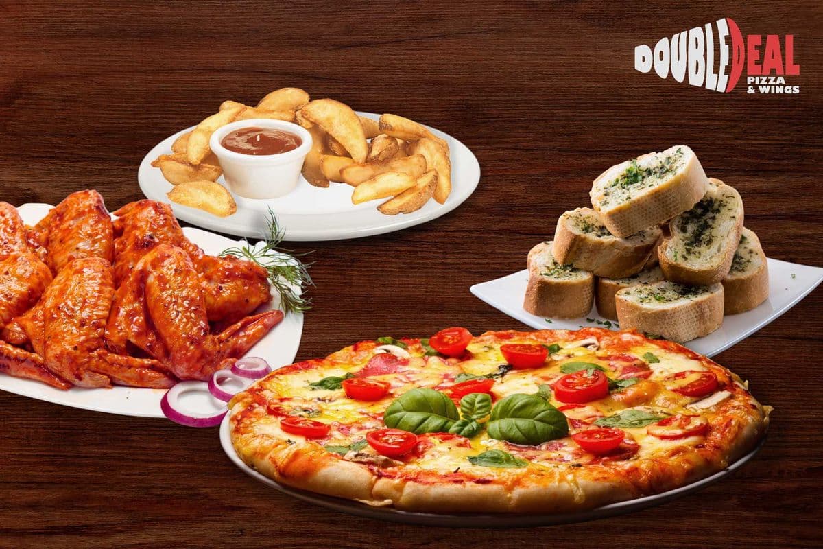 One Medium Pizza (Meal for 2)