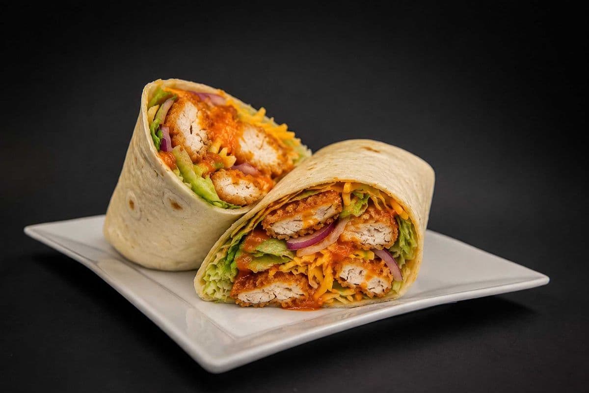 2. Buffalo Crispy Chicken Wrap