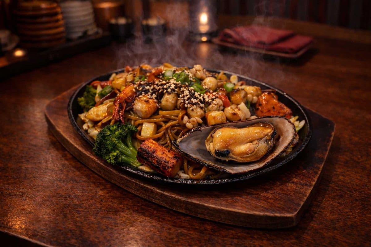 Seafood Yakisoba