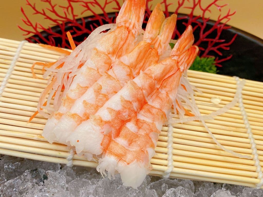 Shrimp (Ebi) Sashimi(4pcs)