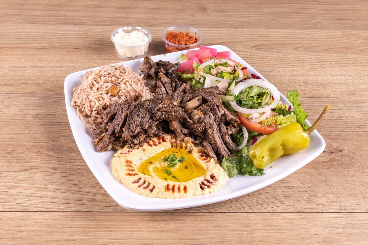 Beef Shawarma Platter