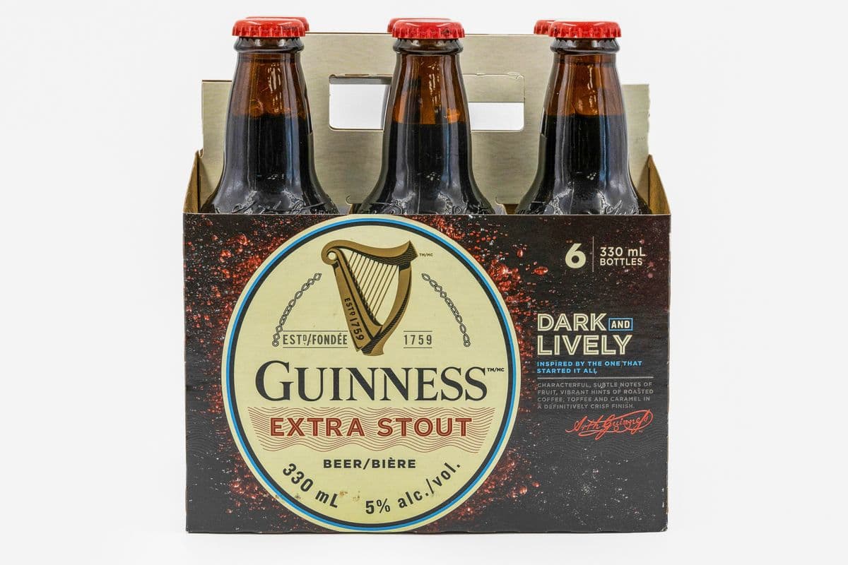 GUINNESS EXTRA STOUT (6 x 330ML)