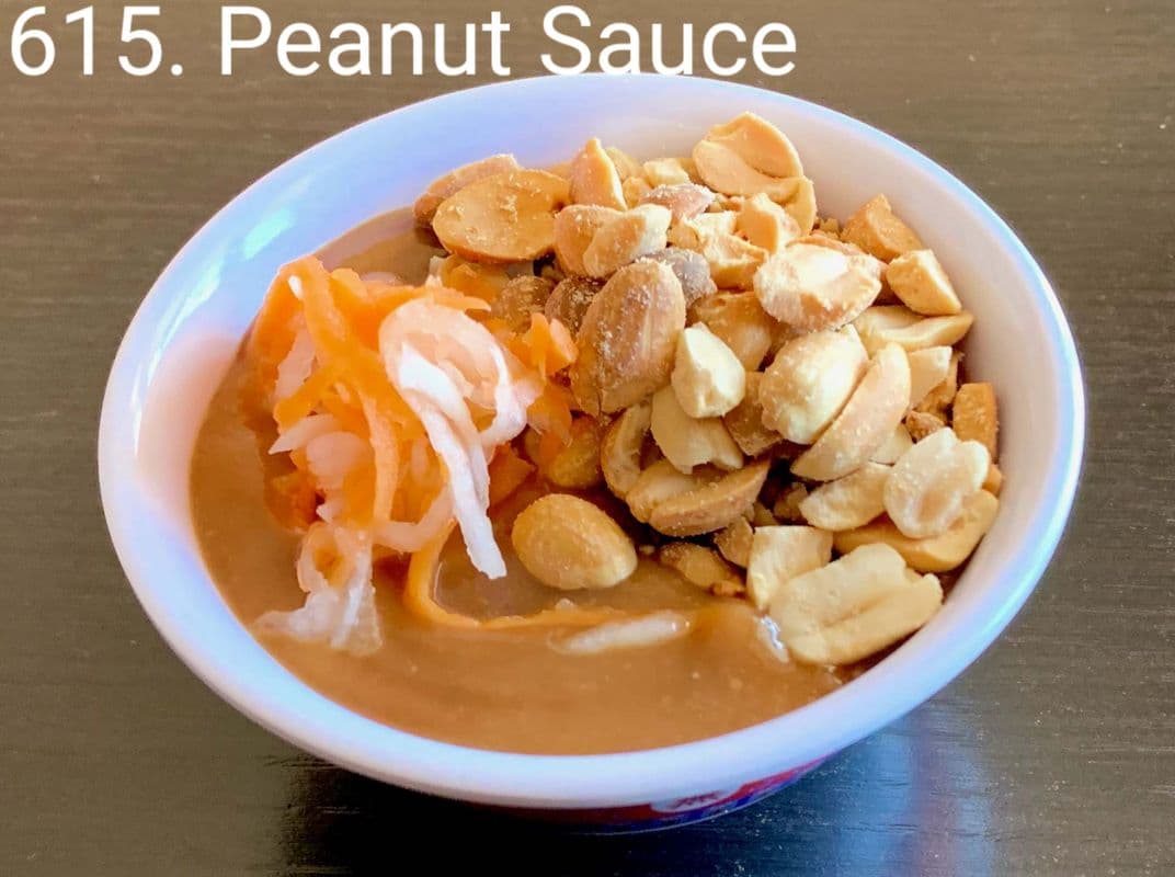 615. Extra Peanut Sauce
