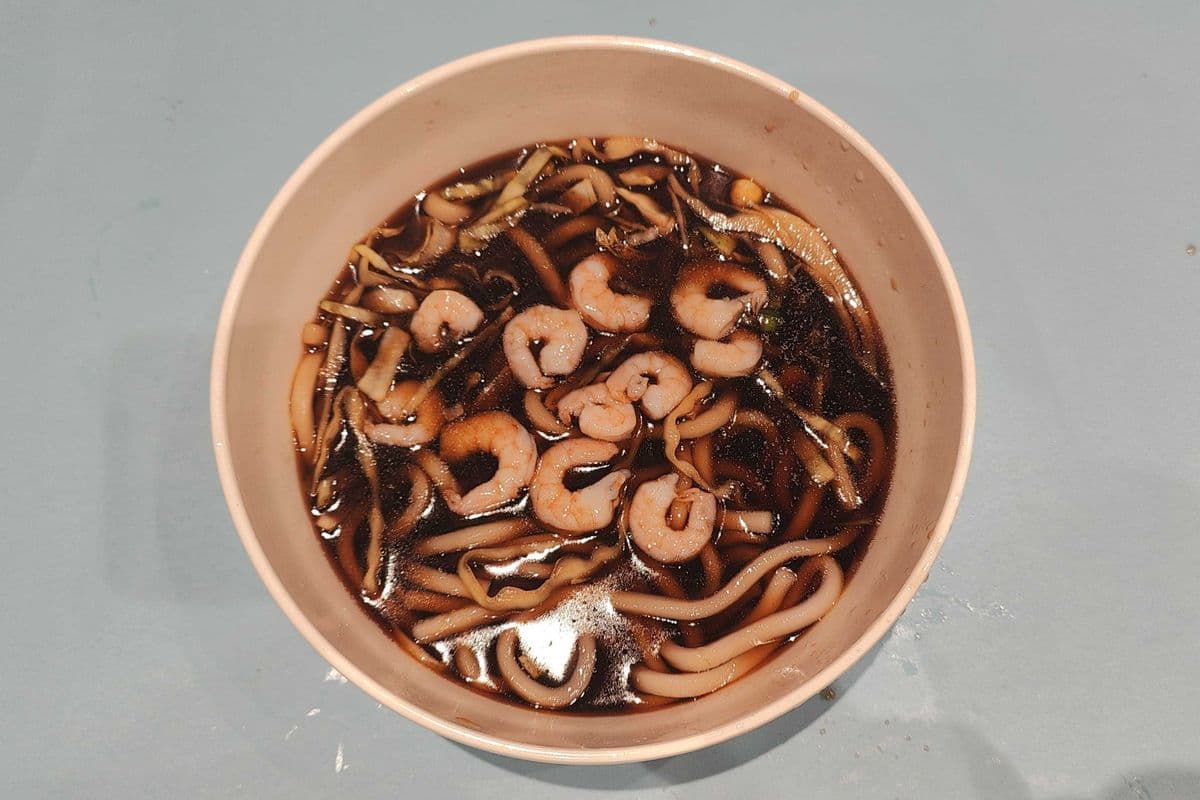 Seafood Udon/Noodles in Soup