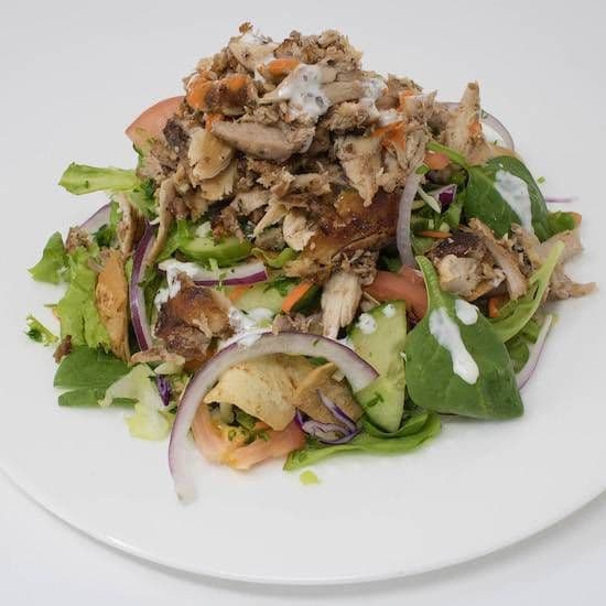 Chicken Shawarma with Salad (On Ice)