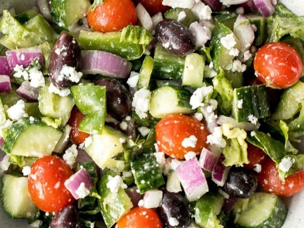 Mediterranean Roasted Veg Salad Family Tray