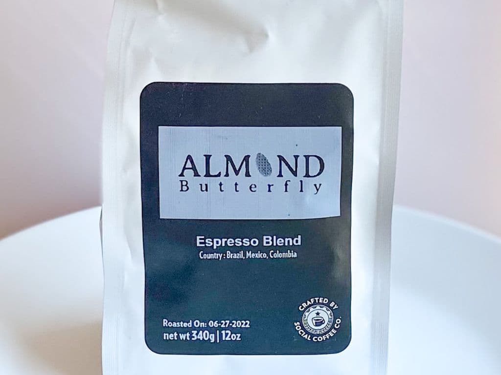 Almond Butterfly Espresso Beans Whole Beans