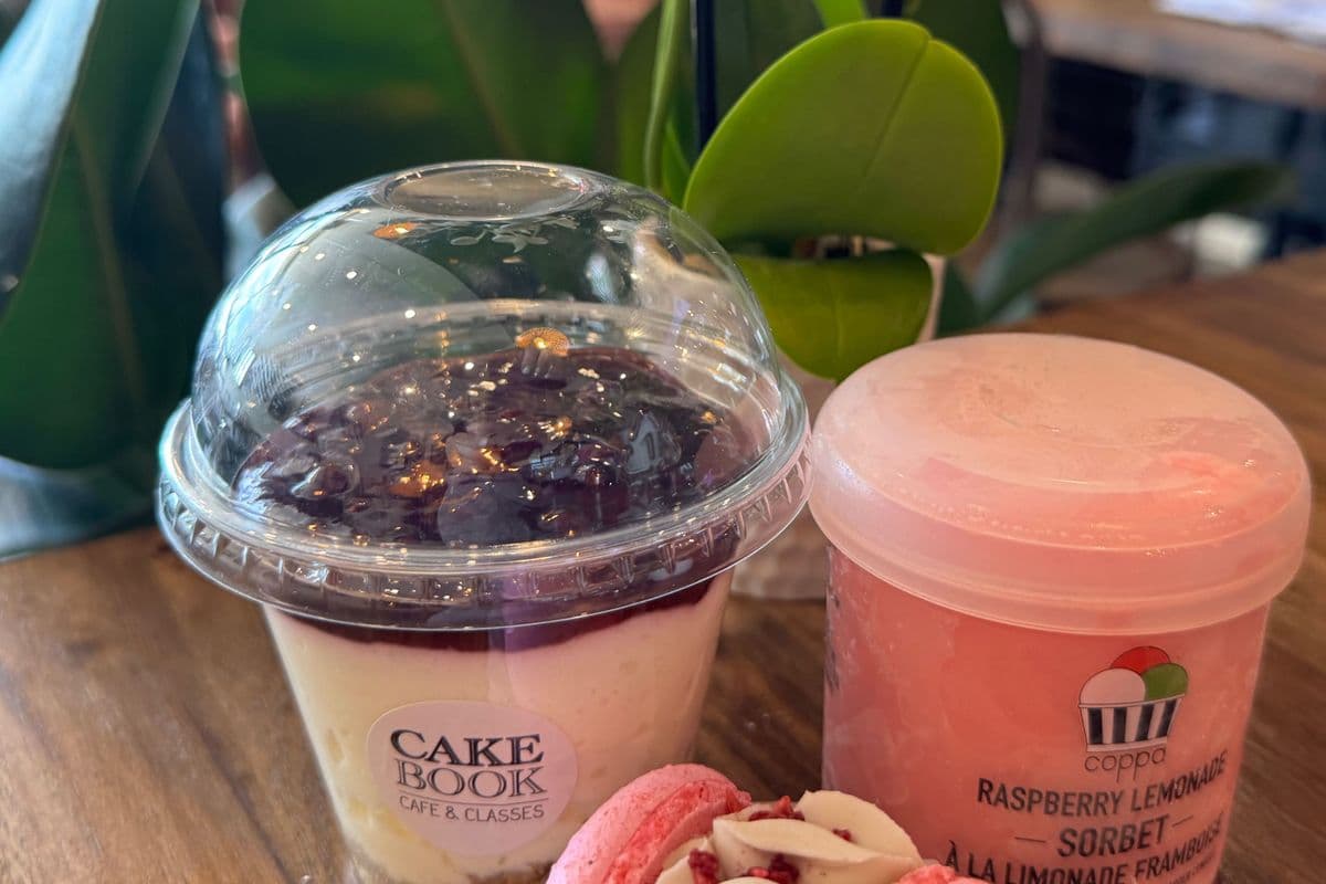 Raspberry Cheesecake in a Cup