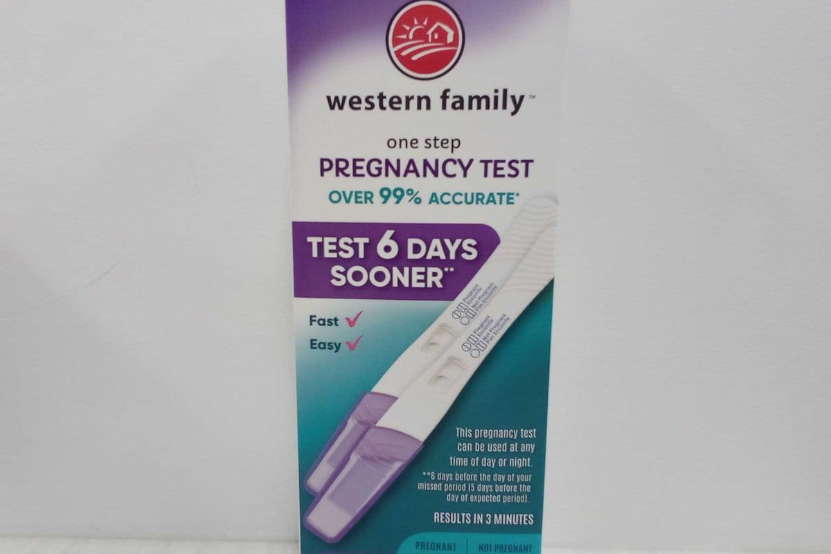 Western Family One Step Pregnancy 2-tests (2 tests)