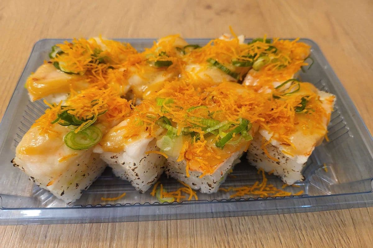 Shrimp Aburi Press Sushi (8 pcs)