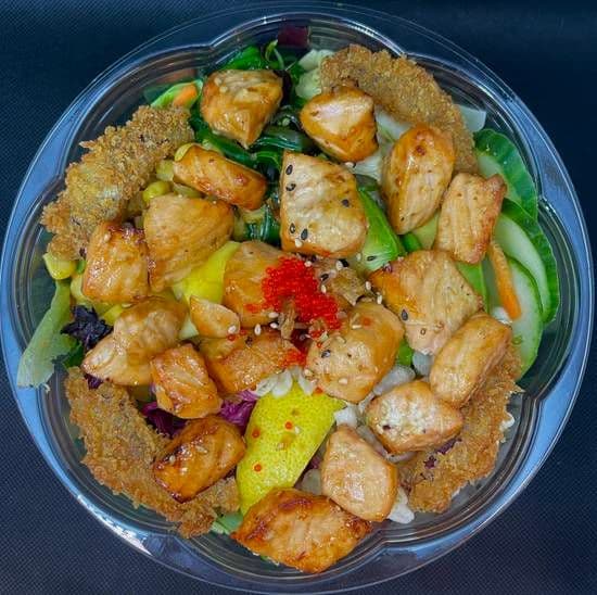 6. Poké Saumon Grillé / Grilled Salmon Poké