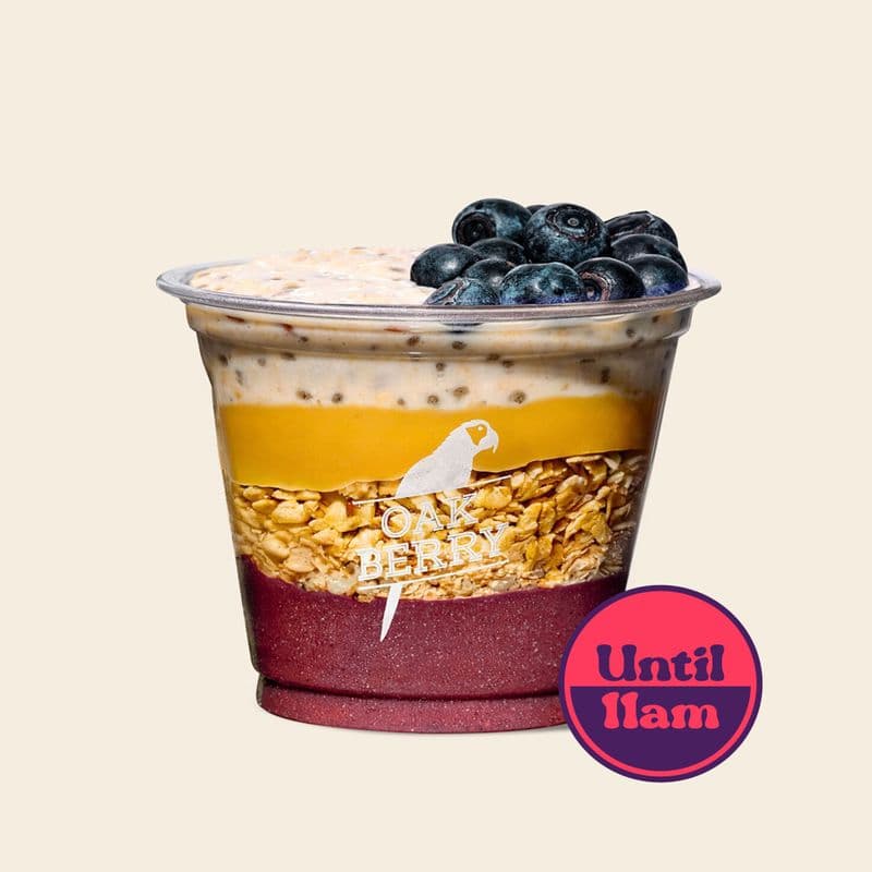 Mix & Match Breakfast Bowl (Açai + Overnight Oaks)(9oz)