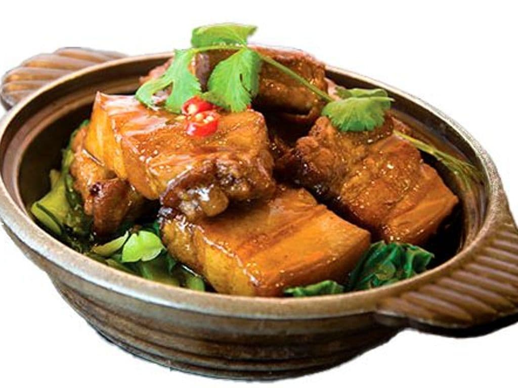 Traditional Braised Pork Belly Combo（台式控肉套餐）