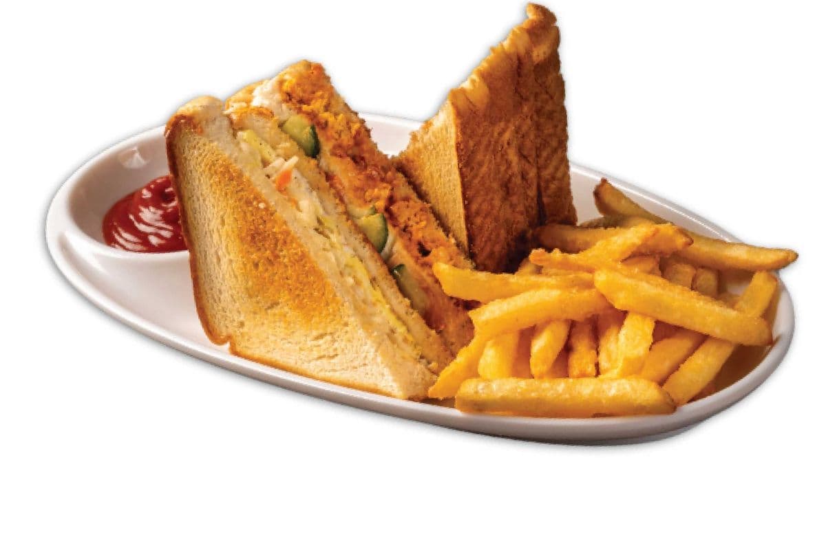 Paneer Club Sandwich