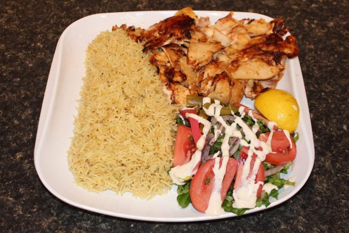 Chicken Shawarma Plate