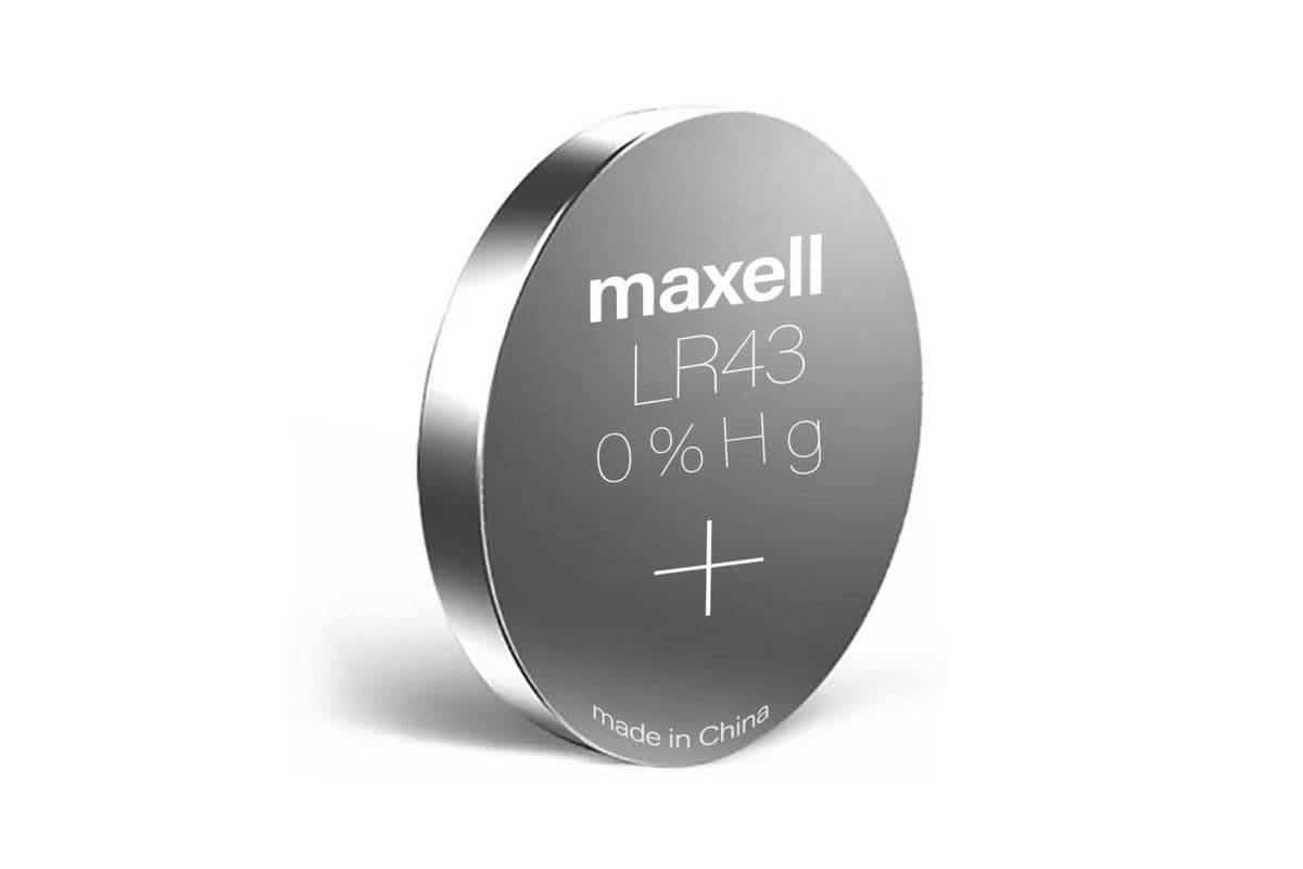 Maxell LR43 Battery (Single)