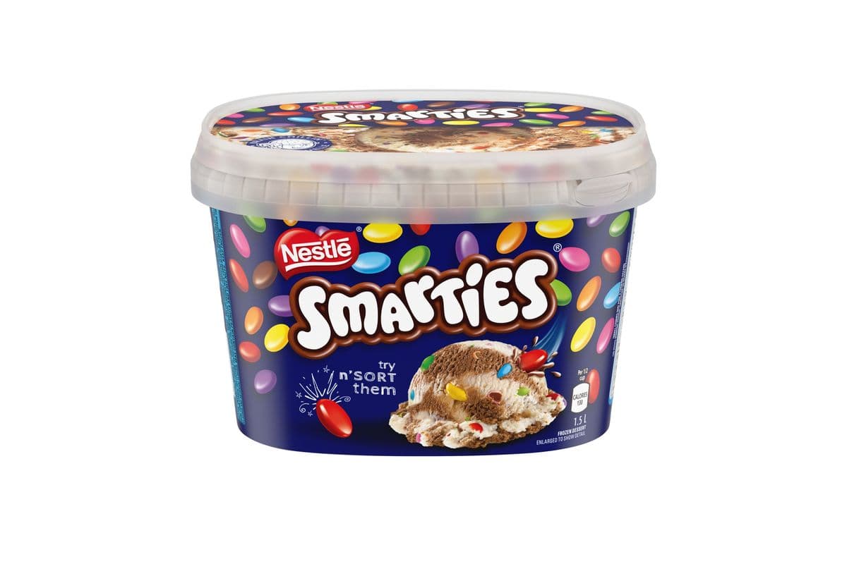 Nestle Smarties Ice Cream (1.5 L)
