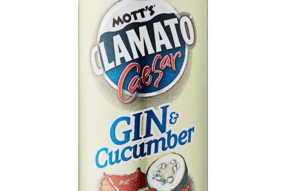 Mott's Cucumber & Gin Caesar (1 x 458 ml Can)