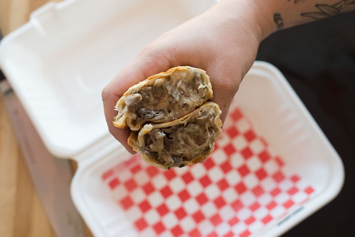 Mushroom Empanada