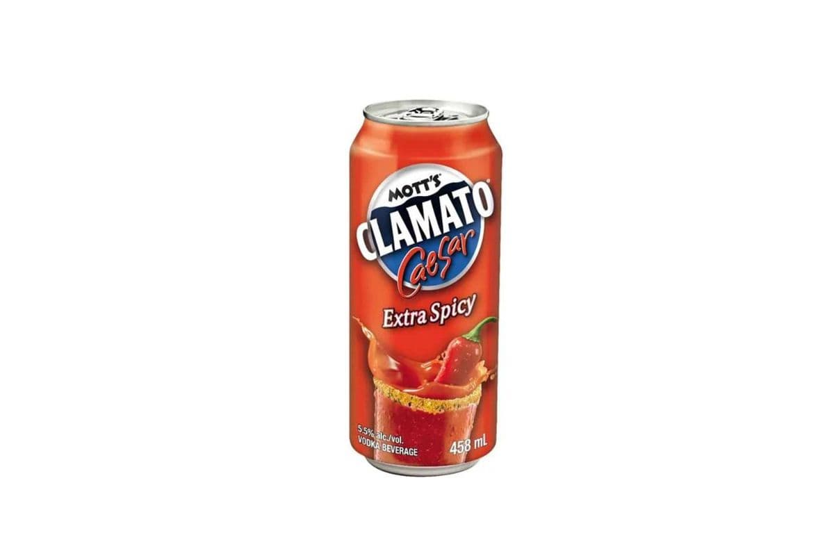 Mott's Clamato Caesar Extra Spicy (1 x 458ml)