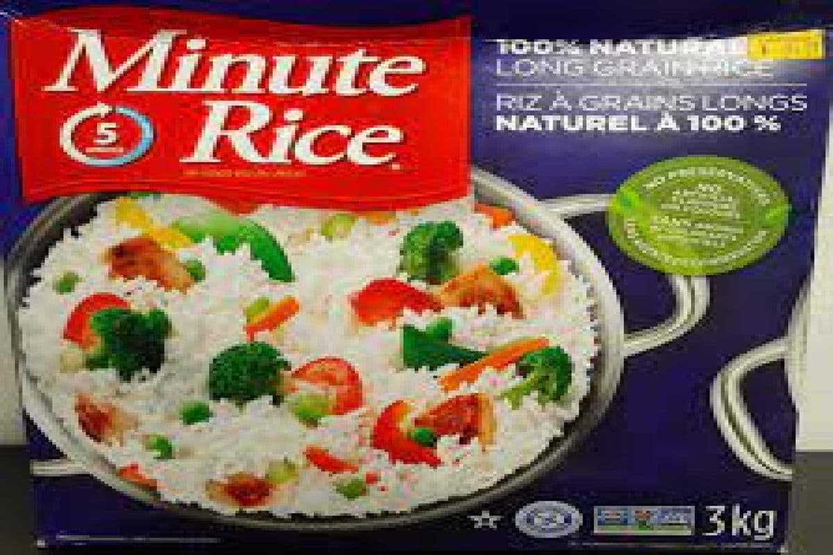 Minute Rice - Long Grain White Rice (3 Kg)