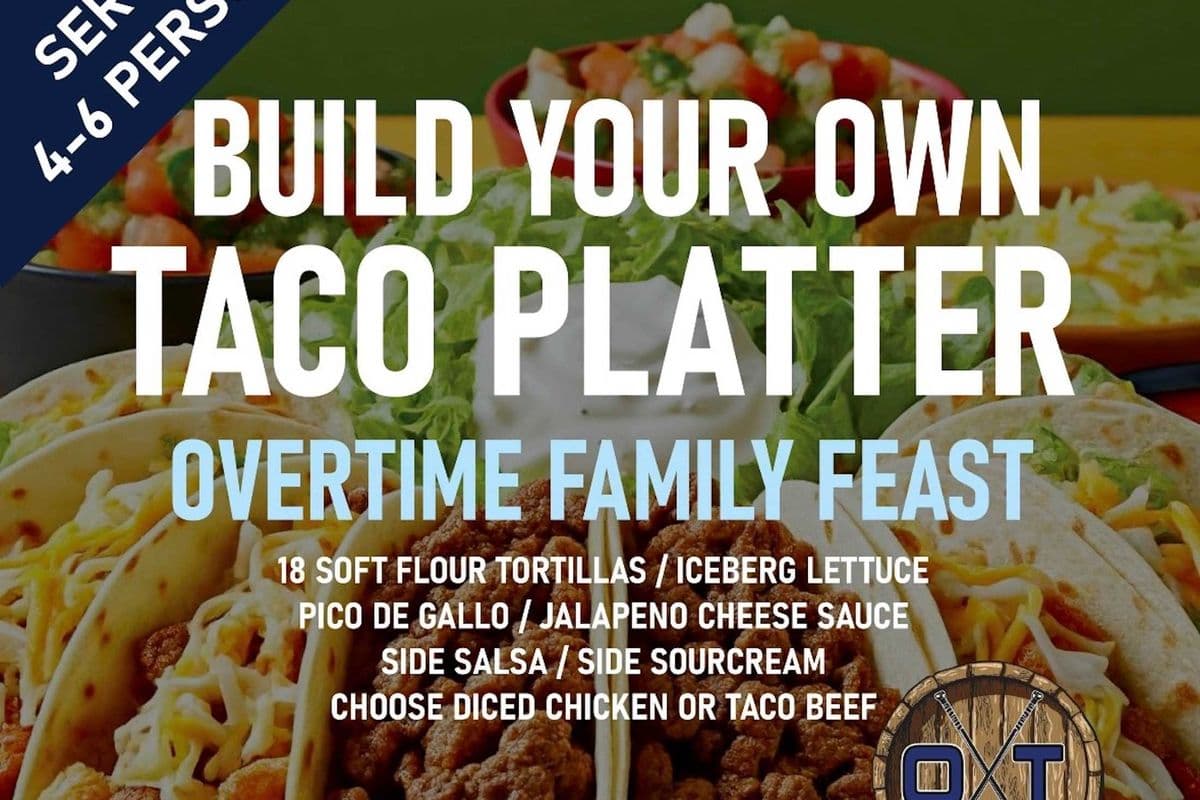 Build-Your-Own Taco Platter