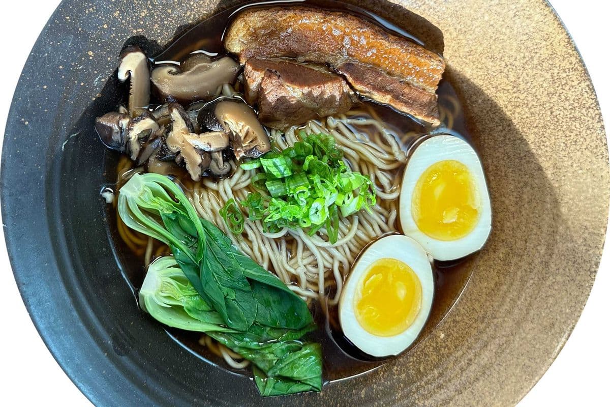 Pork Belly and Shiitake Noodle